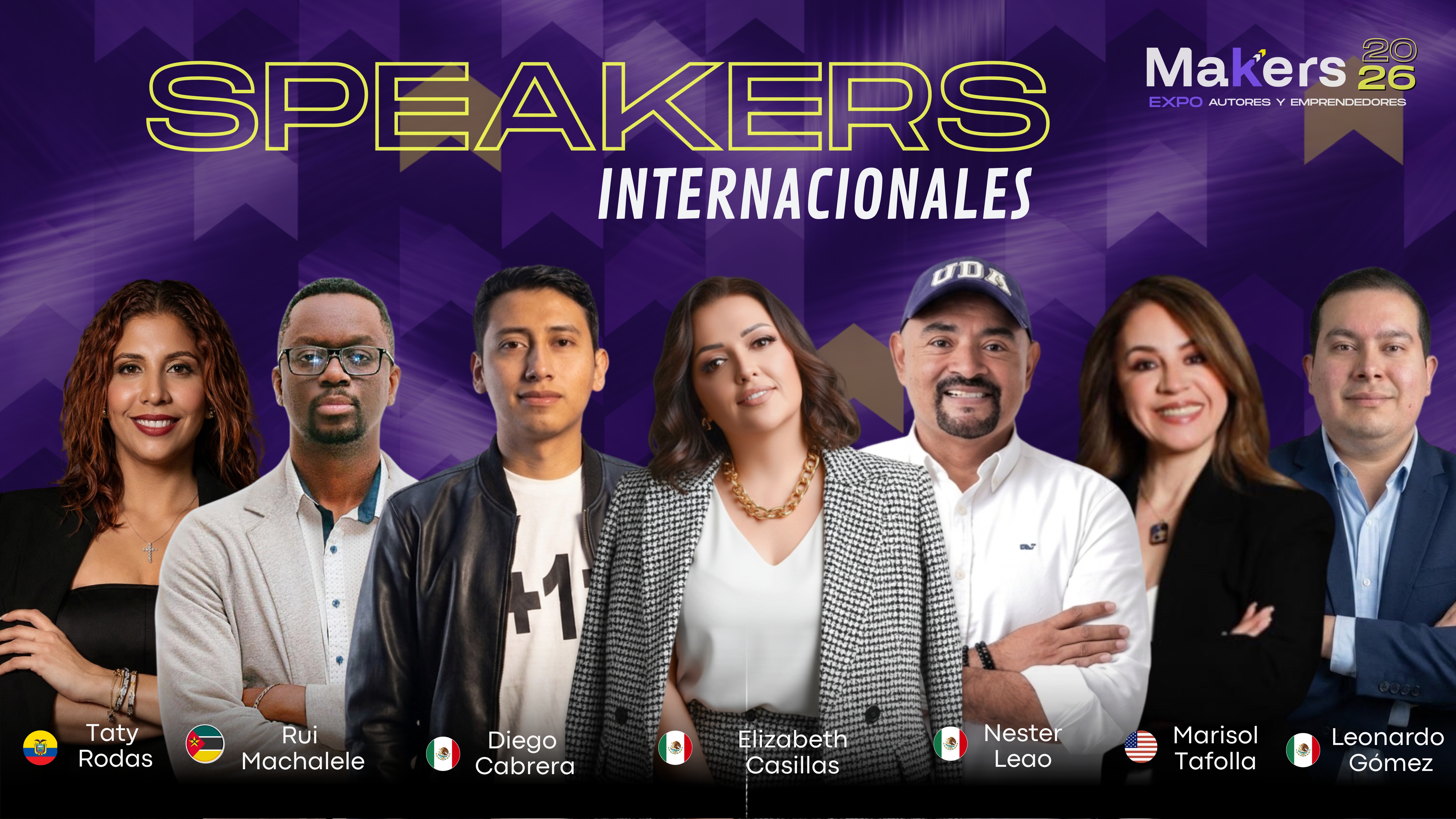 Speakers Internacionales - EXPO MAKERS 2026